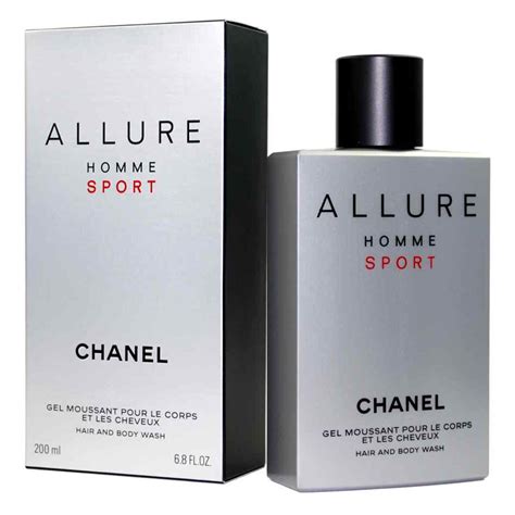 chanel allure homme sport hair and body wash